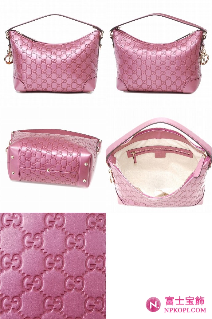 GUCCI/グッチ 2012年春夏新作HEART BITチャーム付きワンショルダーバッグ 269959 AHB1G 5517 
